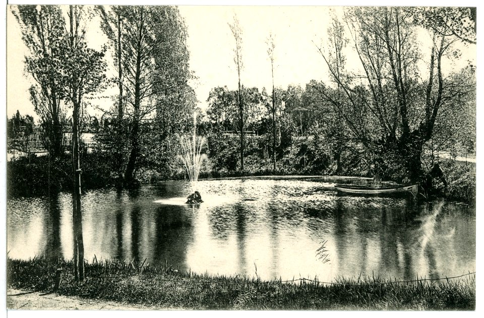 09009-Sangerhausen-1907-Pfennigteich im Stadtpark-Brück & Sohn Kunstverlag