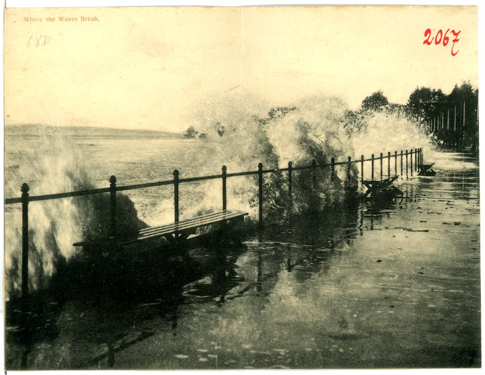 06880--1906-Where the Waves Break-Brück & Sohn Kunstverlag