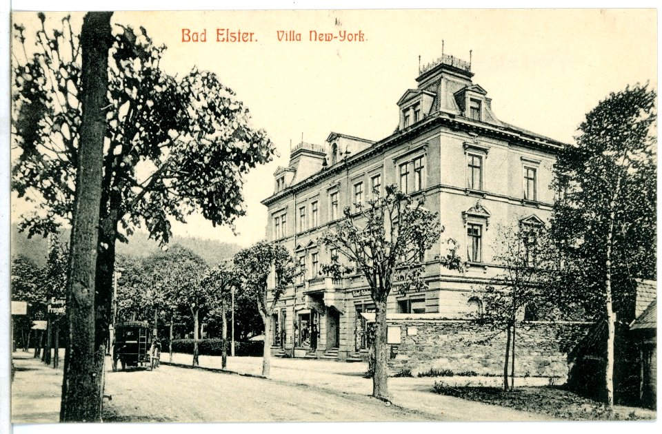 08913-Bad Elster-1907-Villa New York-Brück & Sohn Kunstverlag