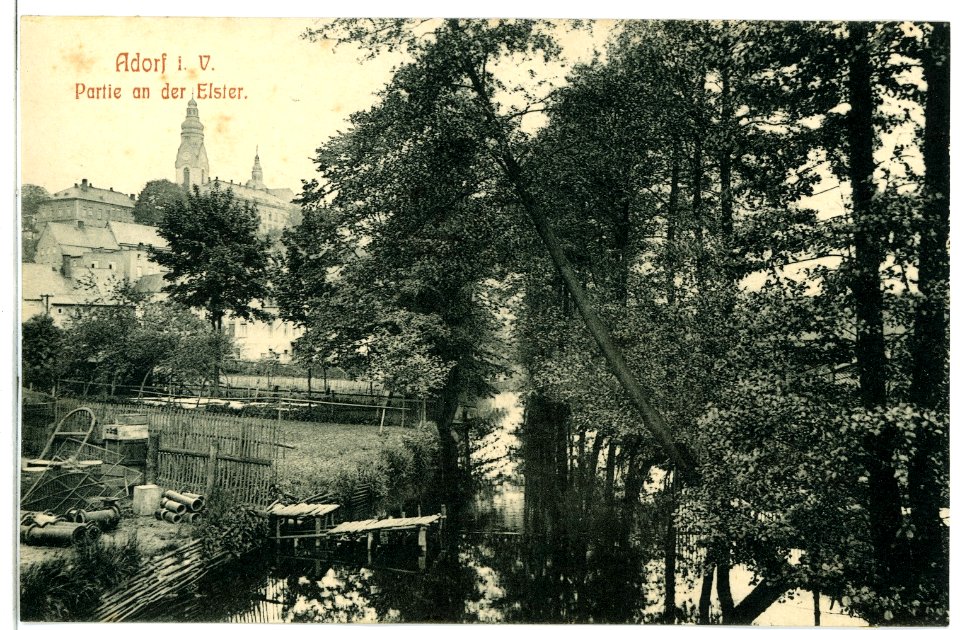 08934-Adorf-1907-An der Elster-Brück & Sohn Kunstverlag
