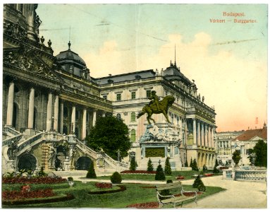 08971-Budapest-1907-Burggarten-Brück & Sohn Kunstverlag