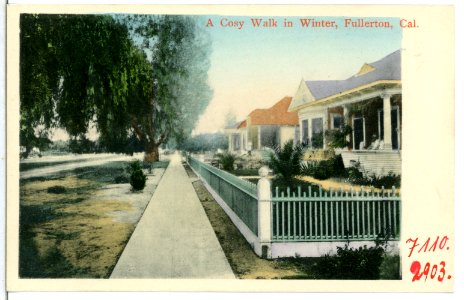 07110-Fullerton-1906-A Cosy Walk in Winter-Brück & Sohn Kunstverlag