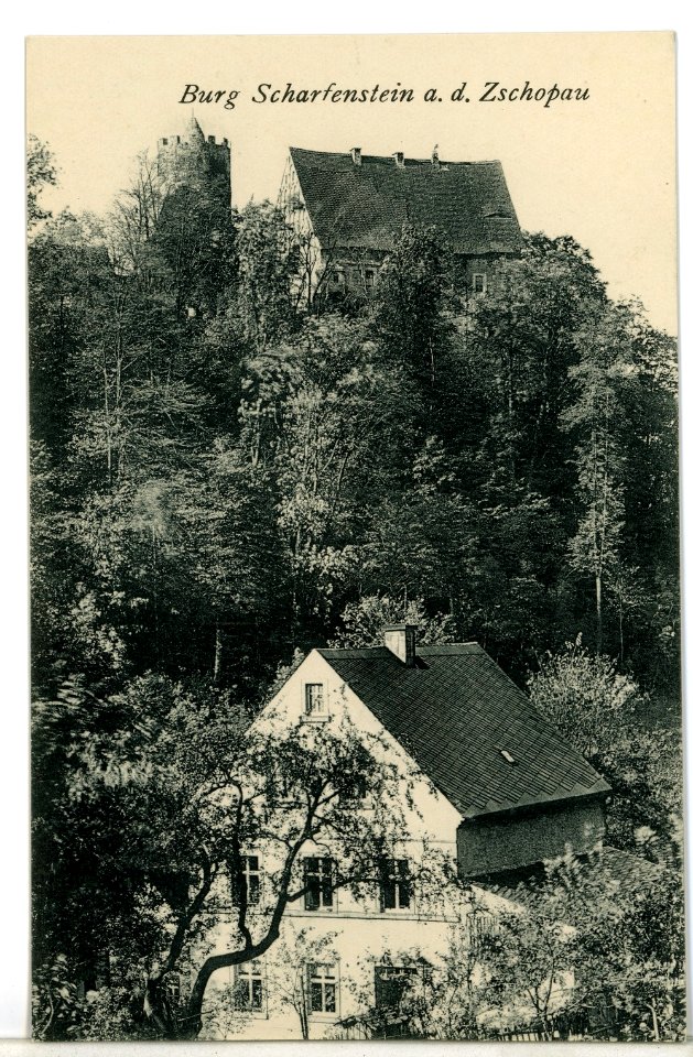 08874-Scharfenstein-1907-Schloß-Brück & Sohn Kunstverlag