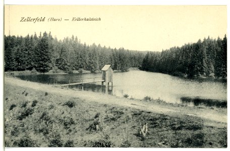 09268-Zellerfeld-1907-Kellerhalsteich-Brück & Sohn Kunstverlag