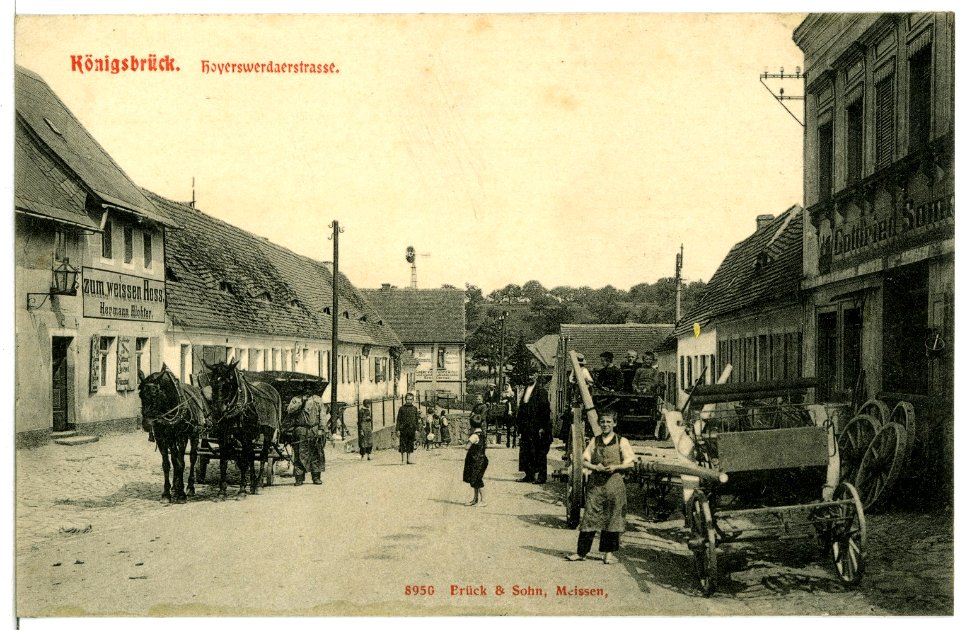 08950-Königsbrück-1907-Hoyerswerdaerstraße-Brück & Sohn Kunstverlag