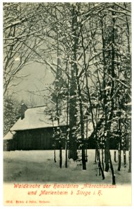 06941-Stiege-1906-Waldkirche der Heilstätten Albrechtsheim und Marienheim-Brück & Sohn Kunstverlag