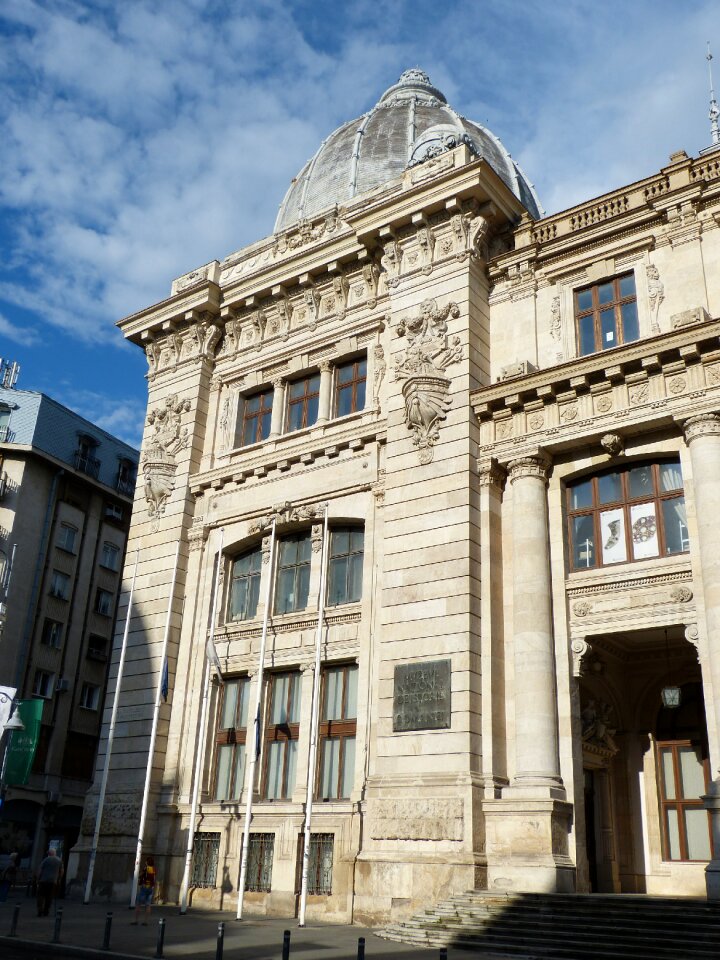 Historically museum facade