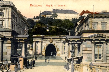 08829-Budapest-1907-Tunnel-Brück & Sohn Kunstverlag