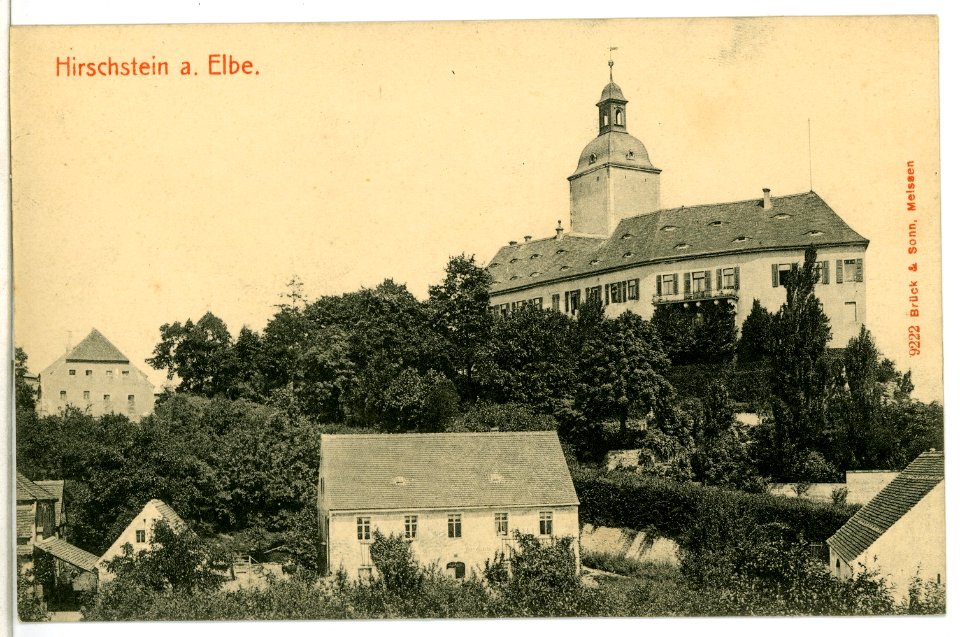 09222-Hirschstein-1907-Schloß-Brück & Sohn Kunstverlag