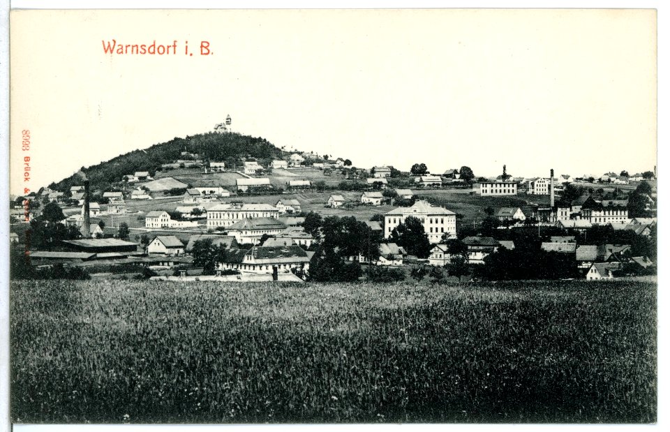 08993-Warnsdorf-1907-Blick auf Warnsdorf-Brück & Sohn Kunstverlag