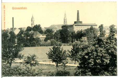 06867-Großenhain-1906-Blick zur Stadt-Brück & Sohn Kunstverlag