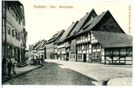 09312-Northeim-1907-Breitestraße-Brück & Sohn Kunstverlag