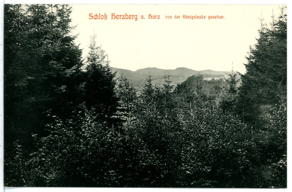 09193-Bad Herzberg-1907-Schloß von der Königslaube gesehen-Brück & Sohn Kunstverlag