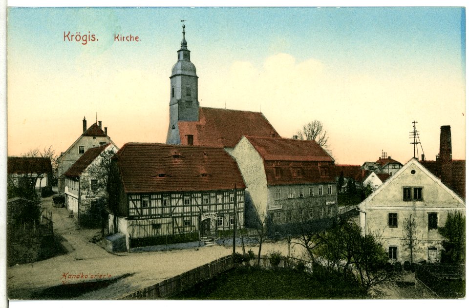 09299-Krögis-1907-Kirche-Brück & Sohn Kunstverlag
