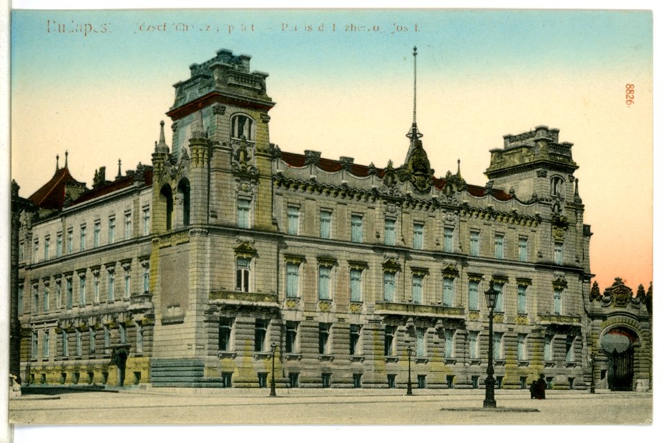 08826-Budapest-1907-Palais des Erzherzogs Joseph-Brück & Sohn Kunstverlag