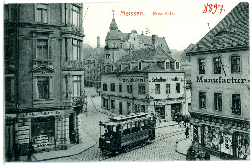 08897-Meißen-1907-Roßplatz-Brück & Sohn Kunstverlag