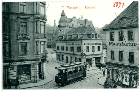08897-Meißen-1907-Roßplatz-Brück & Sohn Kunstverlag