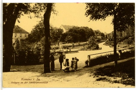 08961-Kamenz-1907-Schillerpromenade-Brück & Sohn Kunstverlag