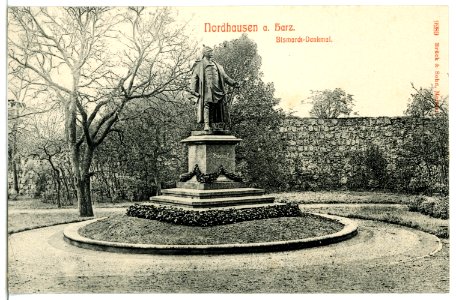 09289-Nordhausen-1907-Bismarck - Denkmal-Brück & Sohn Kunstverlag