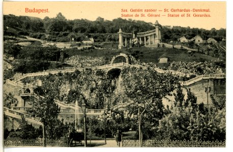 09246-Budapest-1907-Gerhardus - Monument-Brück & Sohn Kunstverlag