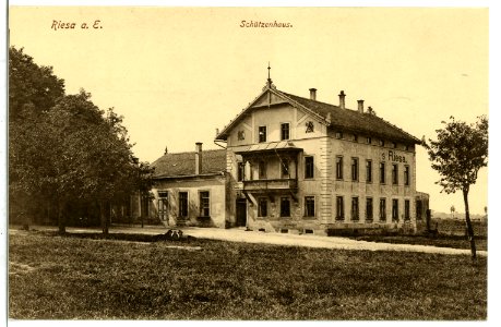 09336-Riesa-1907-Schützenhaus-Brück & Sohn Kunstverlag