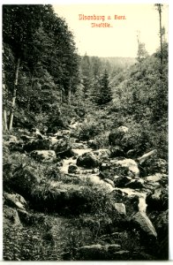 09156-Ilsenburg-1907-Ilsefälle-Brück & Sohn Kunstverlag
