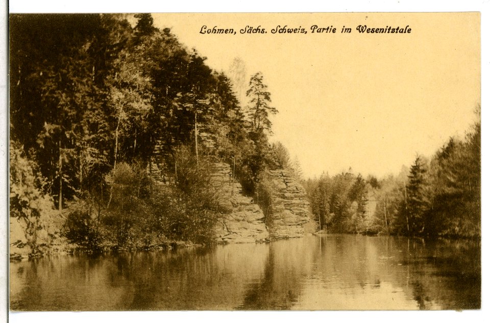 08763-Lohmen-1907-Im Wesenitztal-Brück & Sohn Kunstverlag