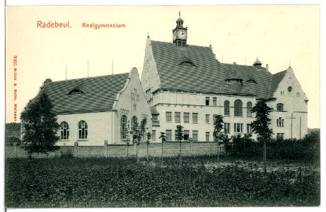 09305-Radebeul-1907-Realgymnasium-Brück & Sohn Kunstverlag