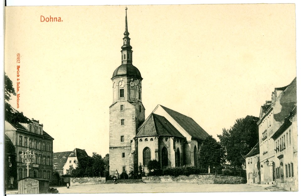 06932-Dohna-1906-Kirche-Brück & Sohn Kunstverlag