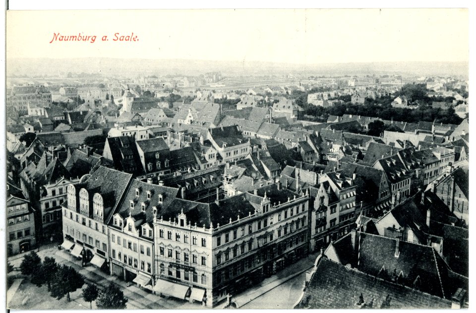 06988-Naumburg-1906-Blick auf die Stadt-Brück & Sohn Kunstverlag