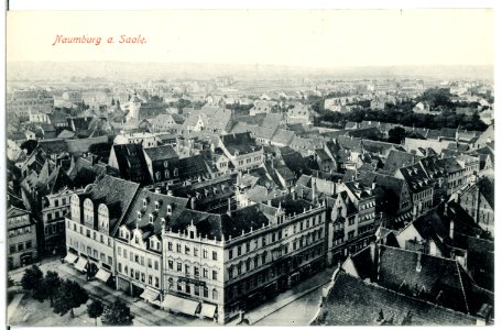 06988-Naumburg-1906-Blick auf die Stadt-Brück & Sohn Kunstverlag