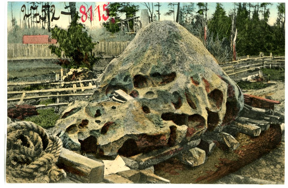 08115-Oregon City-1906-Meteorite discovered in Oregon City-Brück & Sohn Kunstverlag