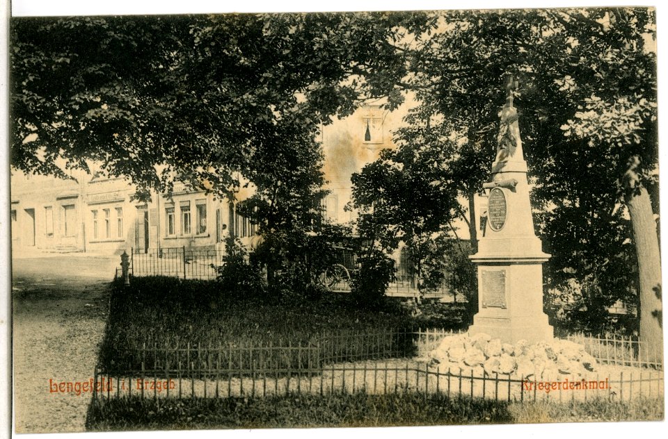 06947-Lengefeld-1906-Kriegerdenkmal-Brück & Sohn Kunstverlag
