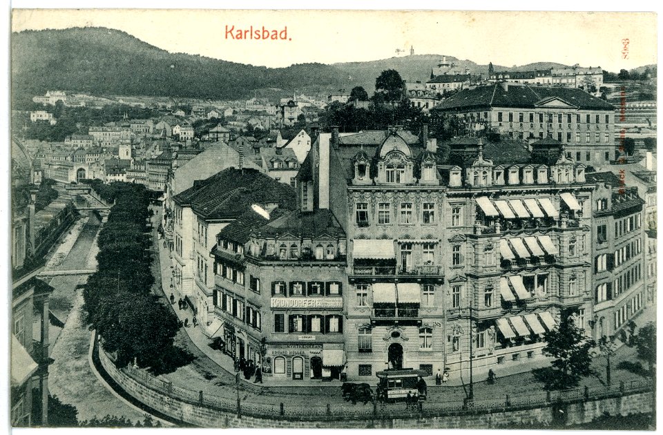 08983-Karlsbad-1907-Stadtansicht-Brück & Sohn Kunstverlag