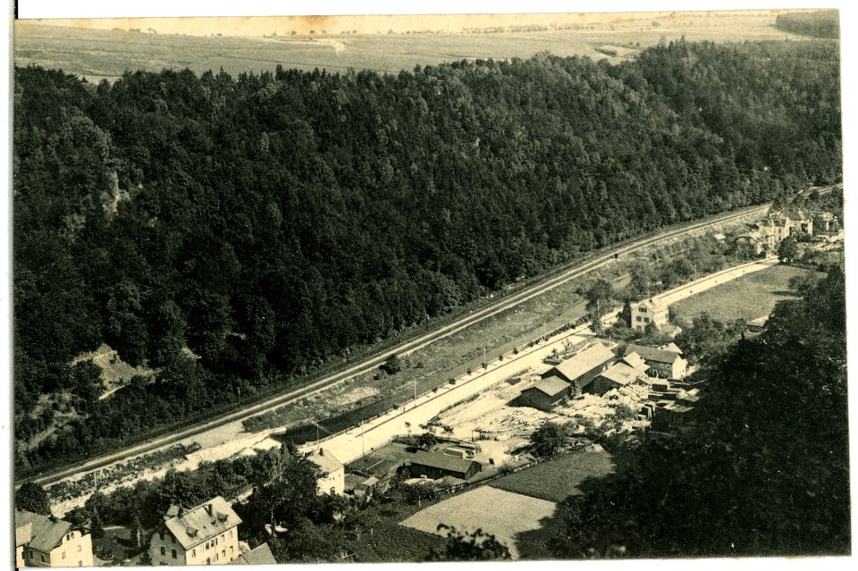 06955-Tharandt-1906-Blick ins Badetal-Brück & Sohn Kunstverlag