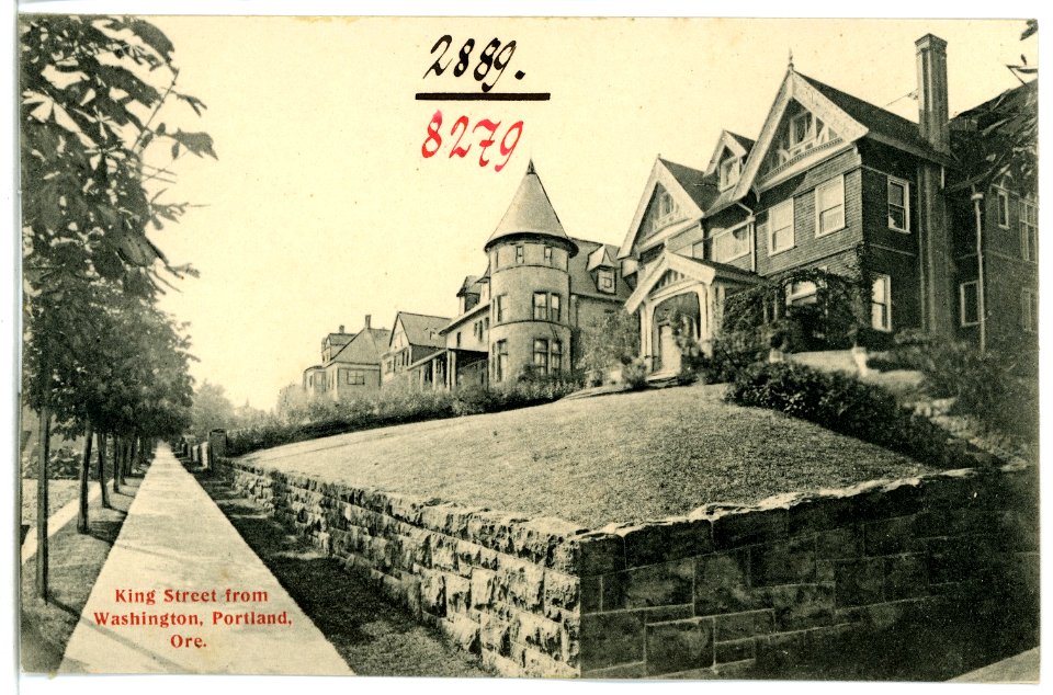 08279-Portland, Ore.-1906-King Street from Washington-Brück & Sohn Kunstverlag