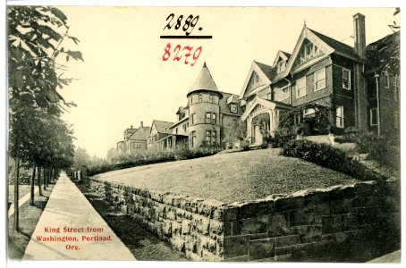 08279-Portland, Ore.-1906-King Street from Washington-Brück & Sohn Kunstverlag