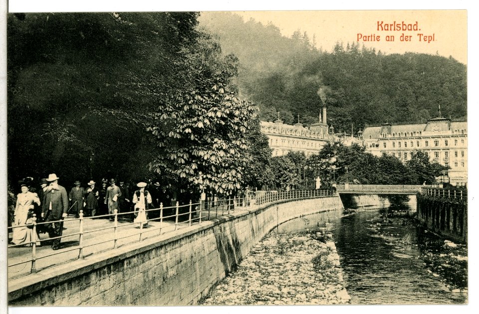 08918-Karlsbad-1907-Partie auf der Tepel-Brück & Sohn Kunstverlag
