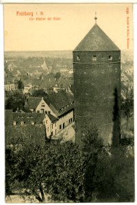 09549-Freiberg-1908-Der Wächter der Stadt-Brück & Sohn Kunstverlag