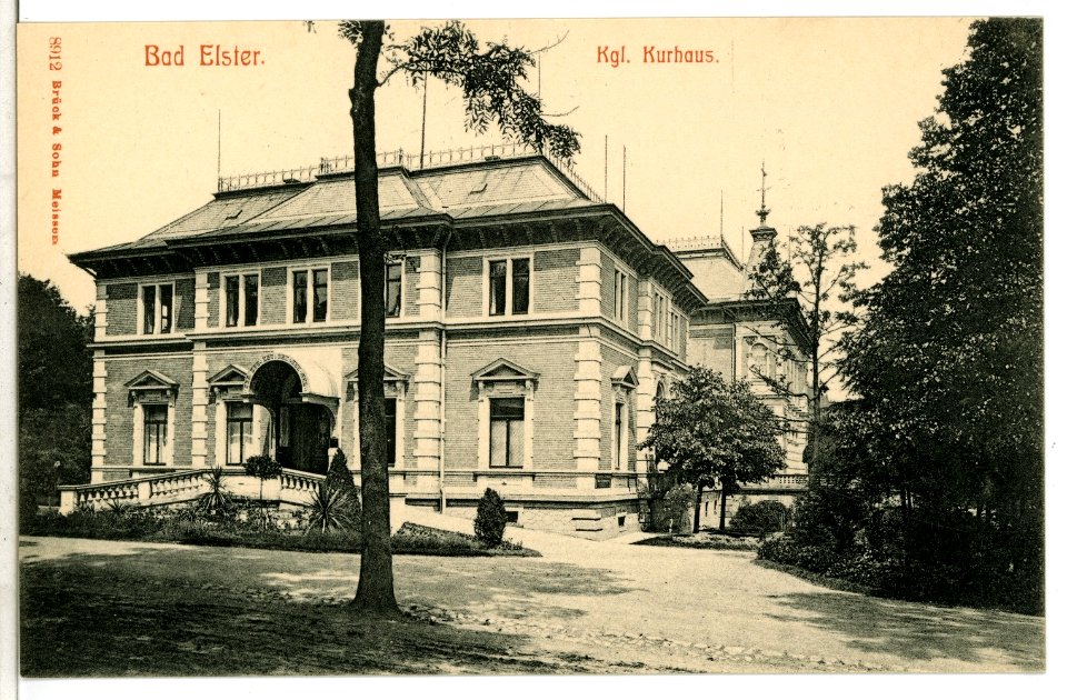 08912-Bad Elster-1907-Kurhaus-Brück & Sohn Kunstverlag