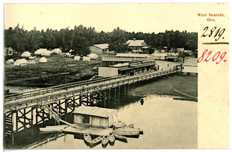 08209-Seaside, Ore.-1906-West Seaside-Brück & Sohn Kunstverlag
