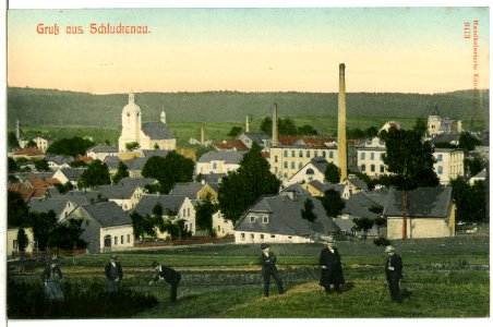 09473-Schluckenau-1908-Blick auf Schluckenau-Brück & Sohn Kunstverlag