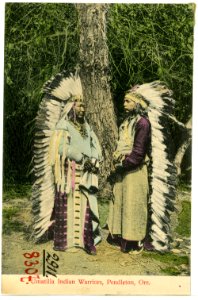 08307-Pendleton, Ore-1906-Umatilla Indian Warriors-Brück & Sohn Kunstverlag