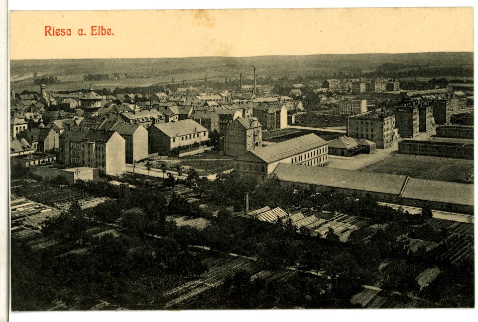 09534-Riesa-1908-Am Elbkai-Brück & Sohn Kunstverlag