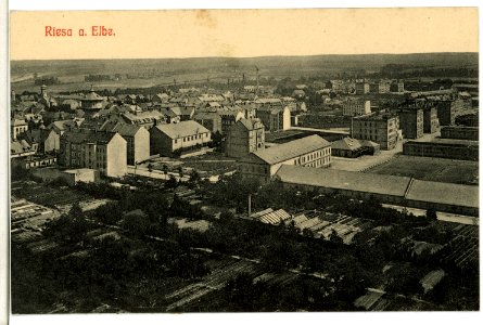 09534-Riesa-1908-Am Elbkai-Brück & Sohn Kunstverlag