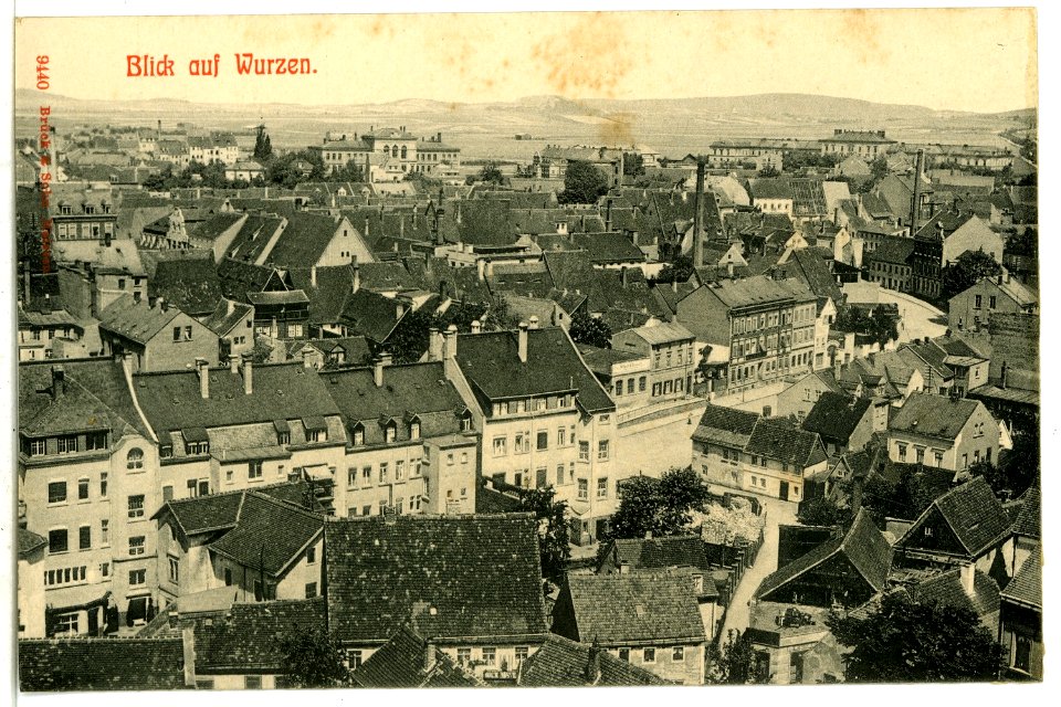 09440-Wurzen-1908-Blick auf Wurzen-Brück & Sohn Kunstverlag