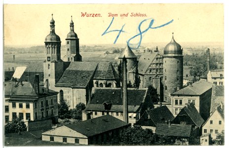 09438-Wurzen-1908-Dom und Schloß-Brück & Sohn Kunstverlag