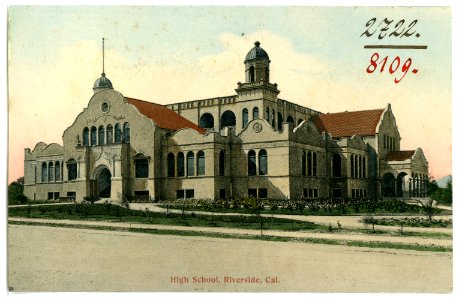 08109-Riverside-1906-High School-Brück & Sohn Kunstverlag