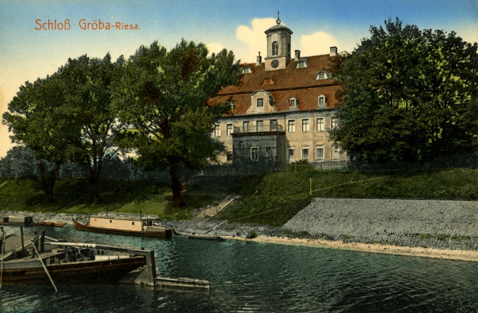 09527-Riesa-1908-Schloß Gröba-Brück & Sohn Kunstverlag (cropped)