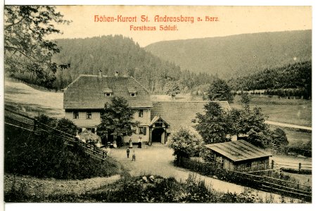 09201-St. Andreasberg-1907-Forsthaus Schluft-Brück & Sohn Kunstverlag